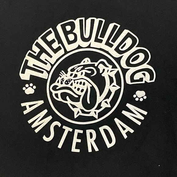The Bulldog Amsterdam Graphic Cropped Muscle Tee - Picture 5 of 9